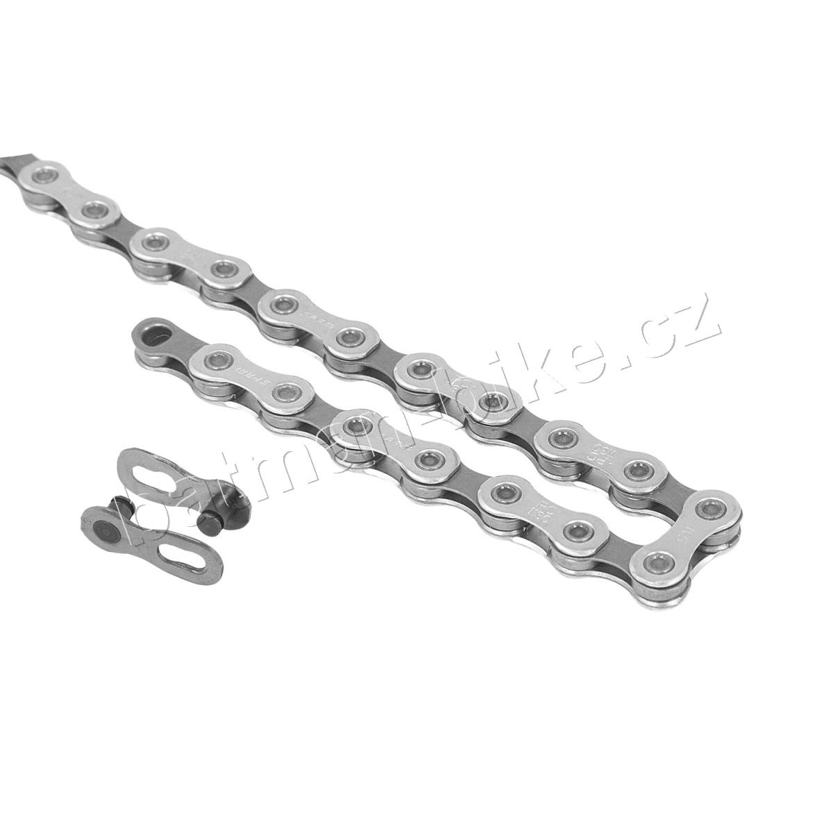 Řetěz SRAM MPC1130 celostříbrný + spojka 11k