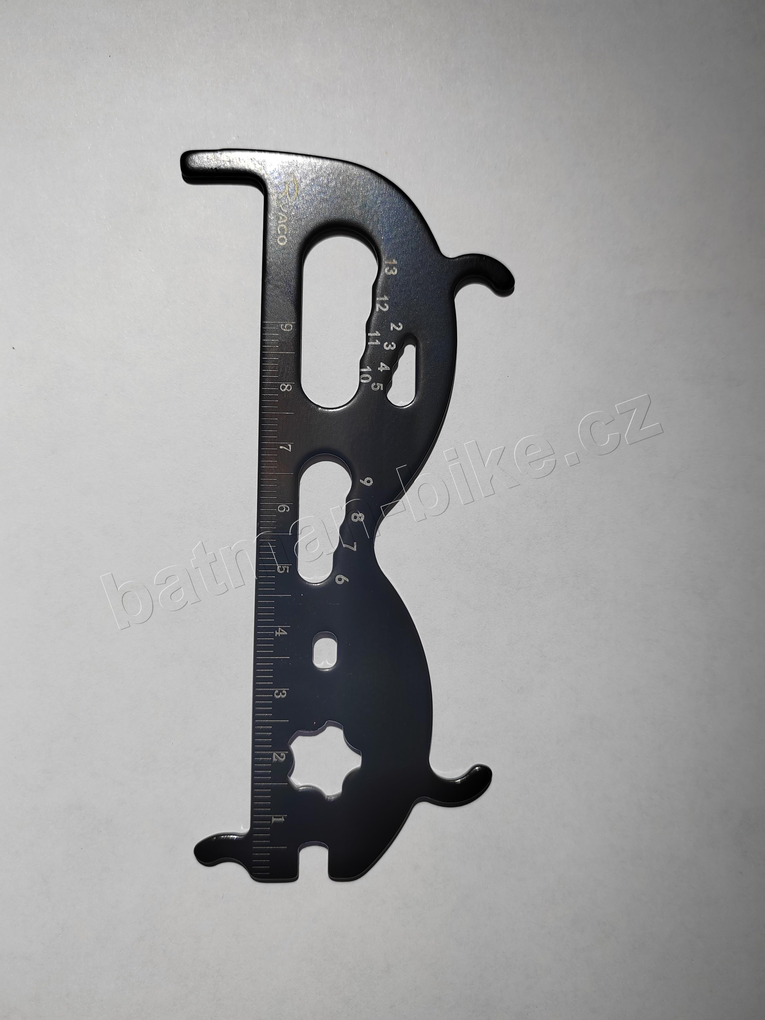 Měrka + hák na řetěz