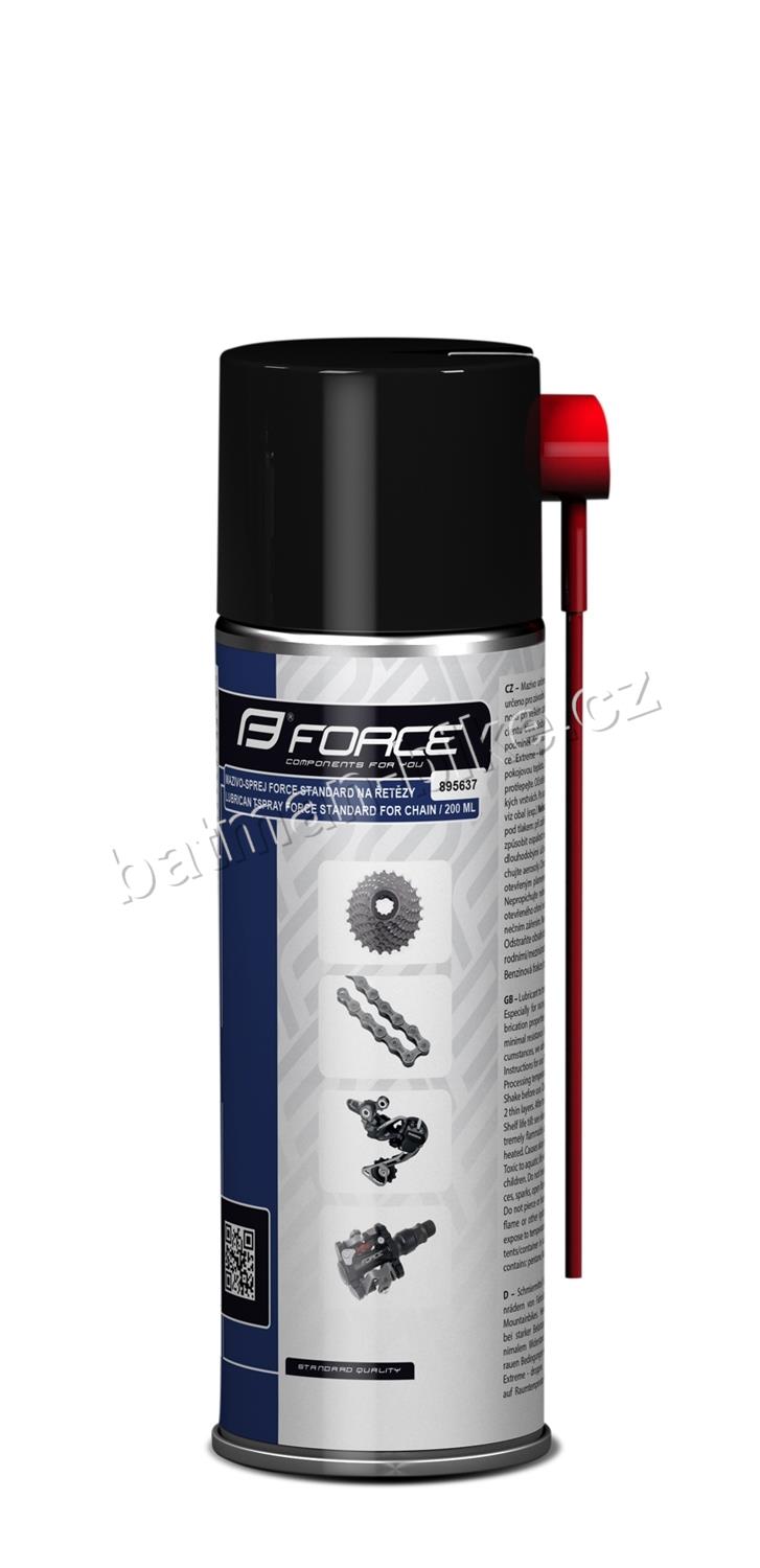 Mazivo-sprej FORCE na řetězy STANDARD 200ml