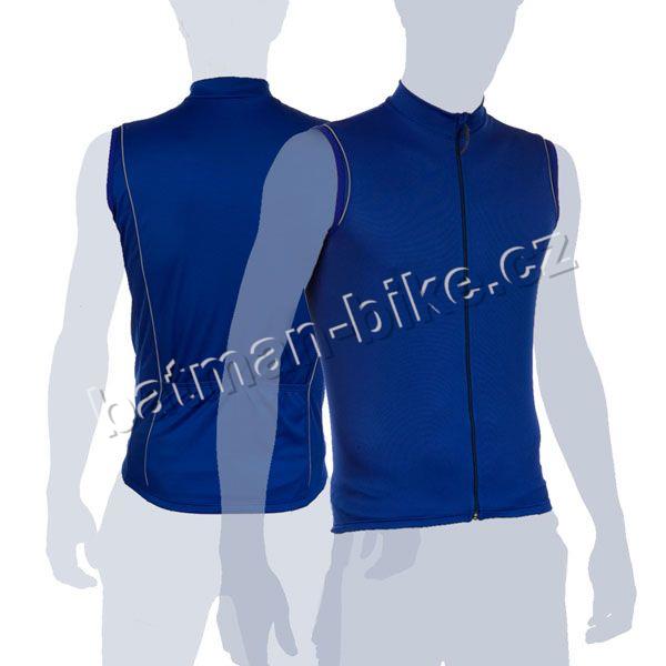 Dres MERIDA pánský Classic bez rukávů modrý* L