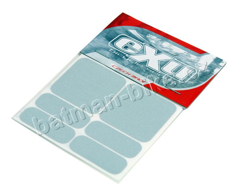 Nálepky reflexní 6ks stříbrná