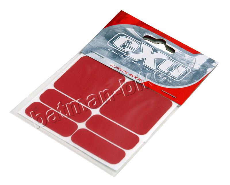 Nálepky reflexní 6ks červená