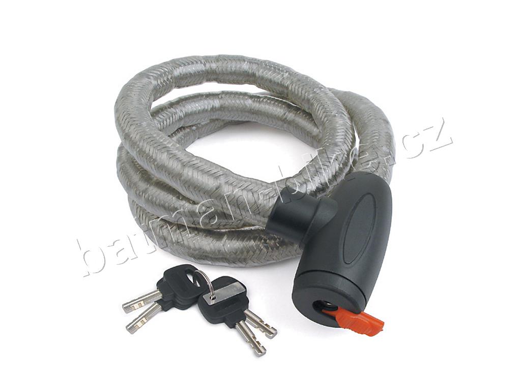 Zámek ASL-39 spir 22x1000mm stříbrná