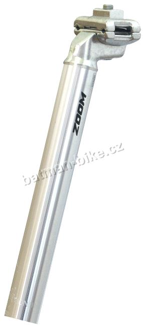 Sedlovka Zoom 31,6/350 stříbrná