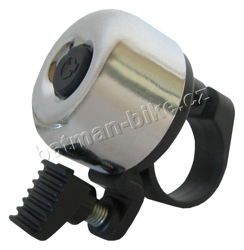 Zvonek mini chrom Fe paličkový