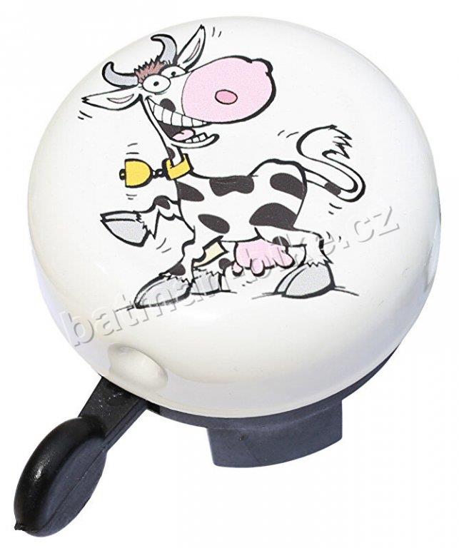 Zvonek smaltovaný potisk kravička
