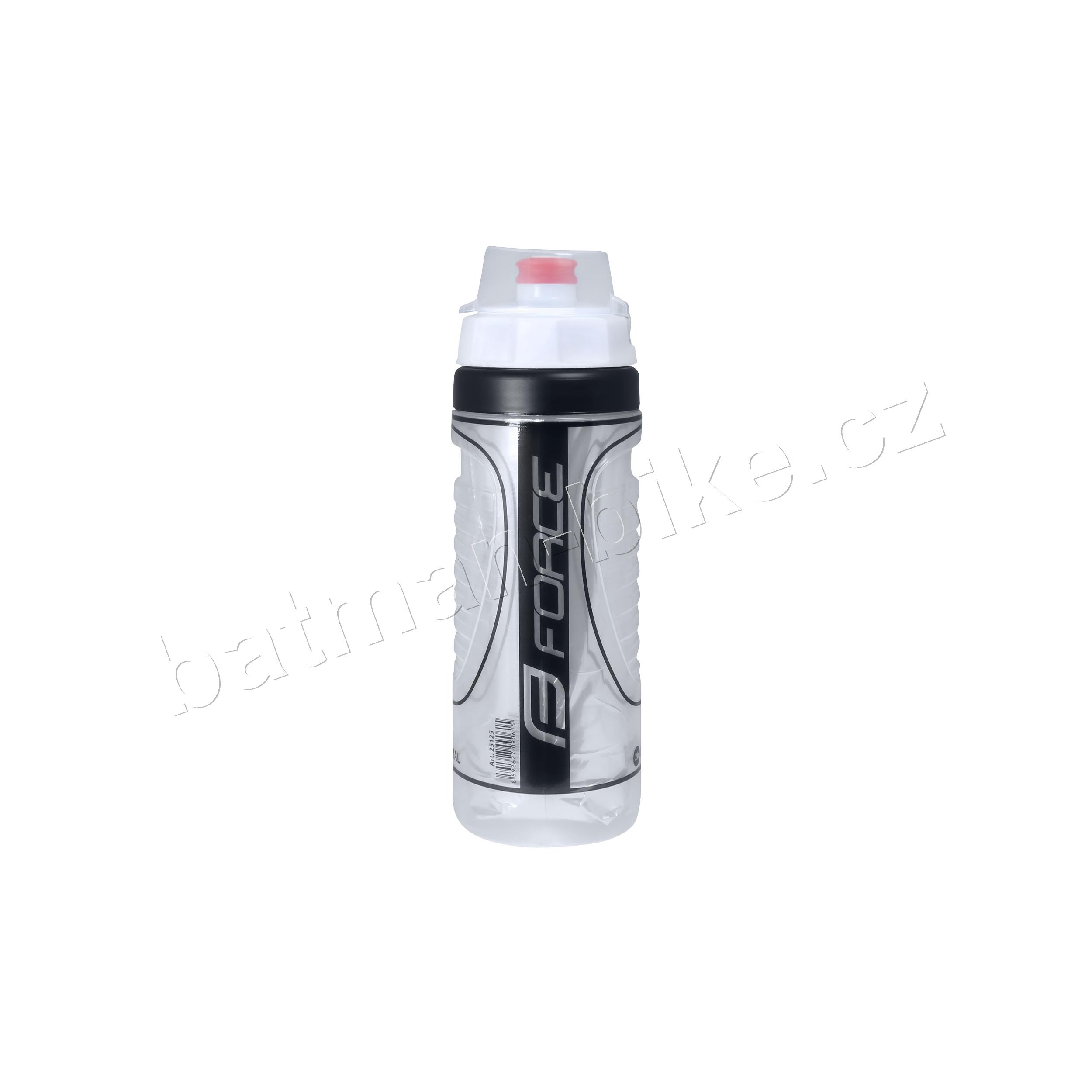 Láhev FORCE HEAT 0,5 l termoláhev, bílo-černá