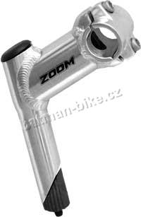 Představec MTB alu 25,4  90mm  stříbrný