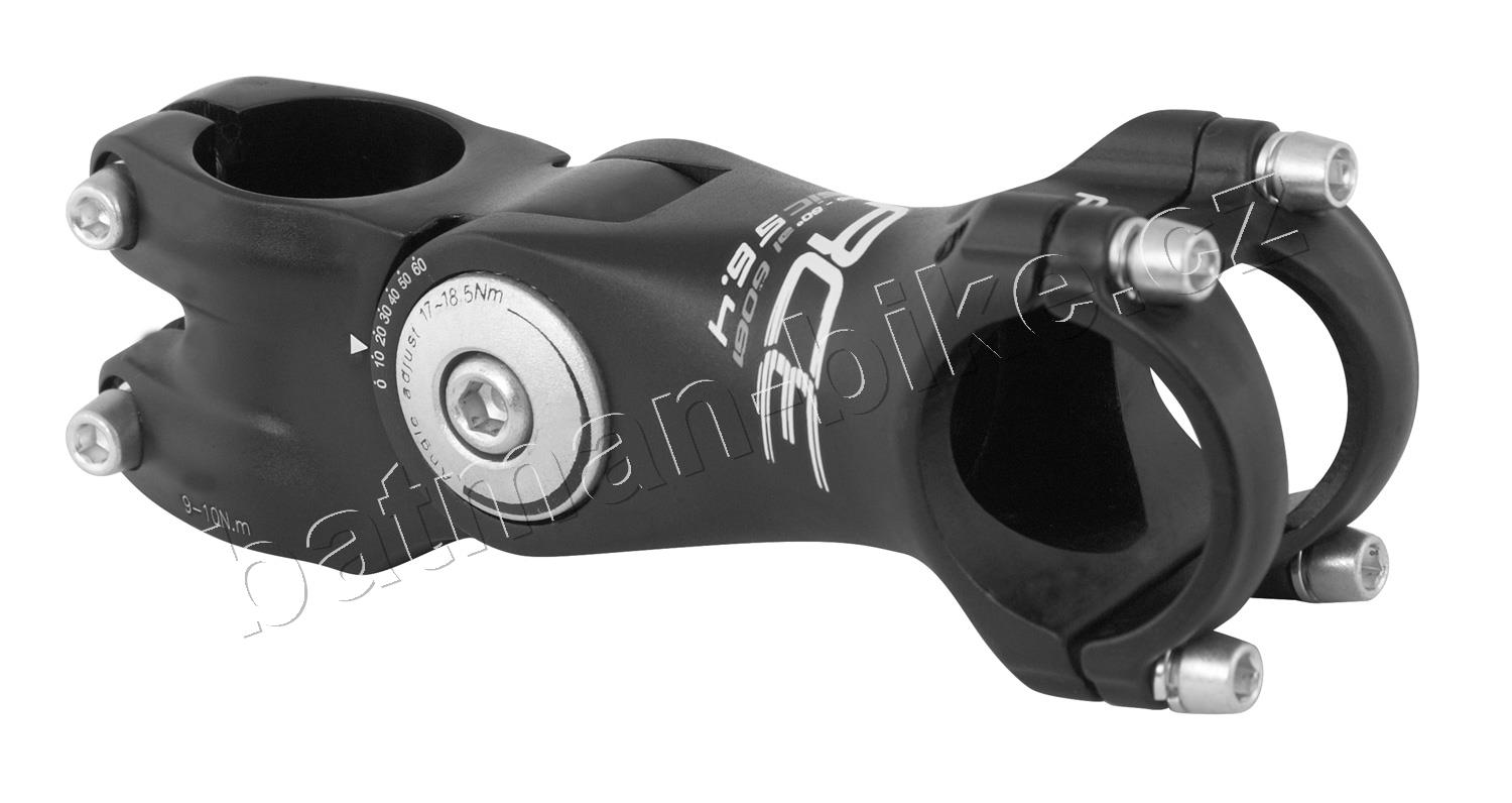 Představec FORCE S6.4 31,8/105mm stav. Al, černý