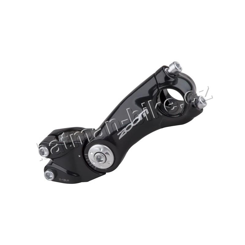 Představec ZOOM stavitelný černý 10 cm