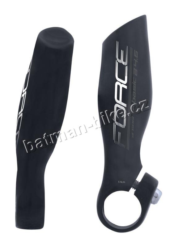 Rohy FORCE B4.6 11,5 cm Al, černé matné