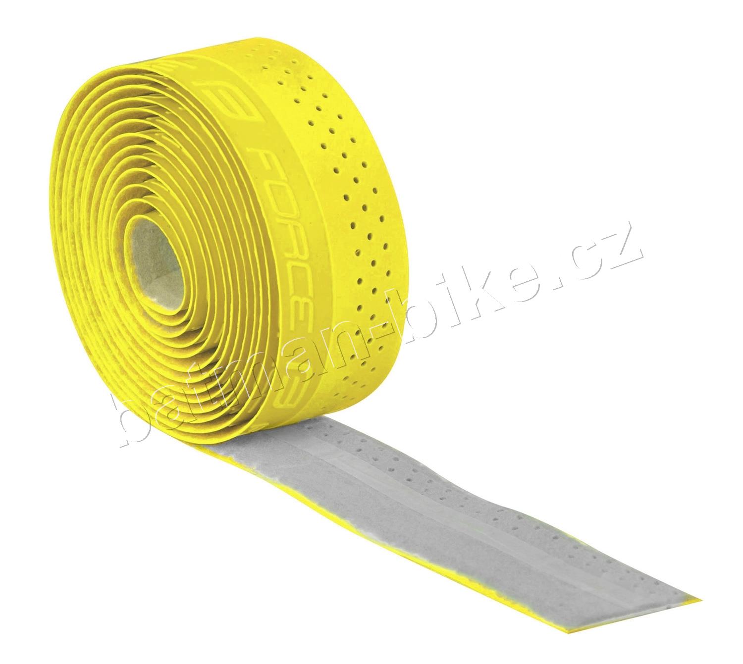 Omotávka FORCE EVA perforovaná, žlutá