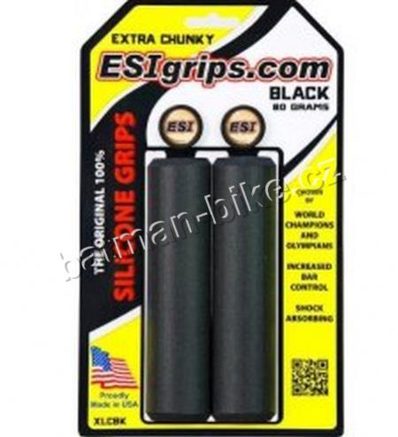 Gripy ESI Chunky Extra černé