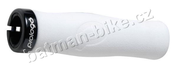 Gripy PROLOGO FEATHER LOCK SYS, bílé