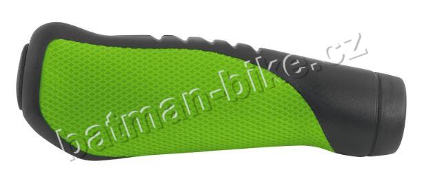 Gripy FORCE ERGONOMIC, černo-zelená