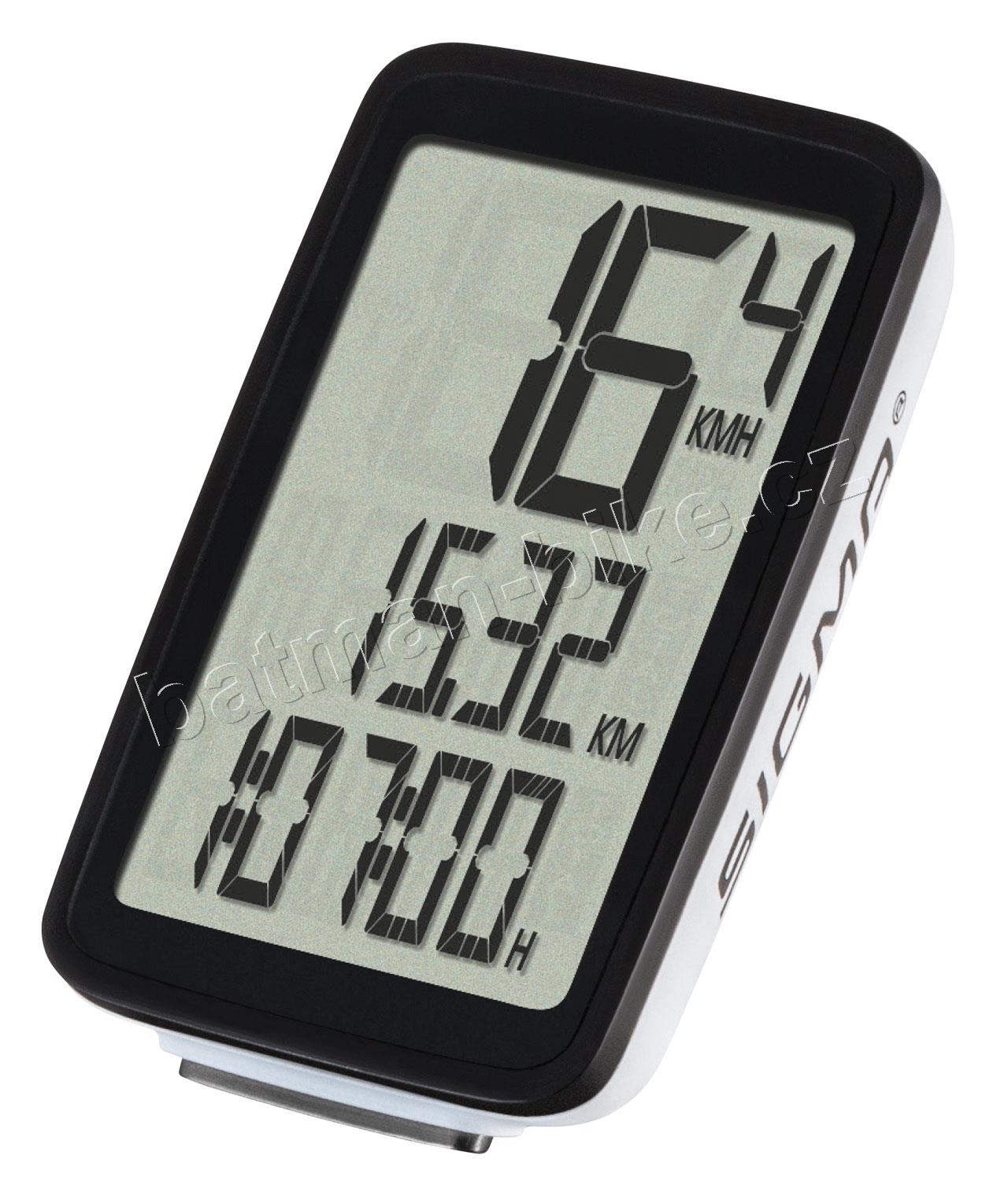 Počítač SIGMA PURE1 ATS, 5 funkcí bezdrát bílý