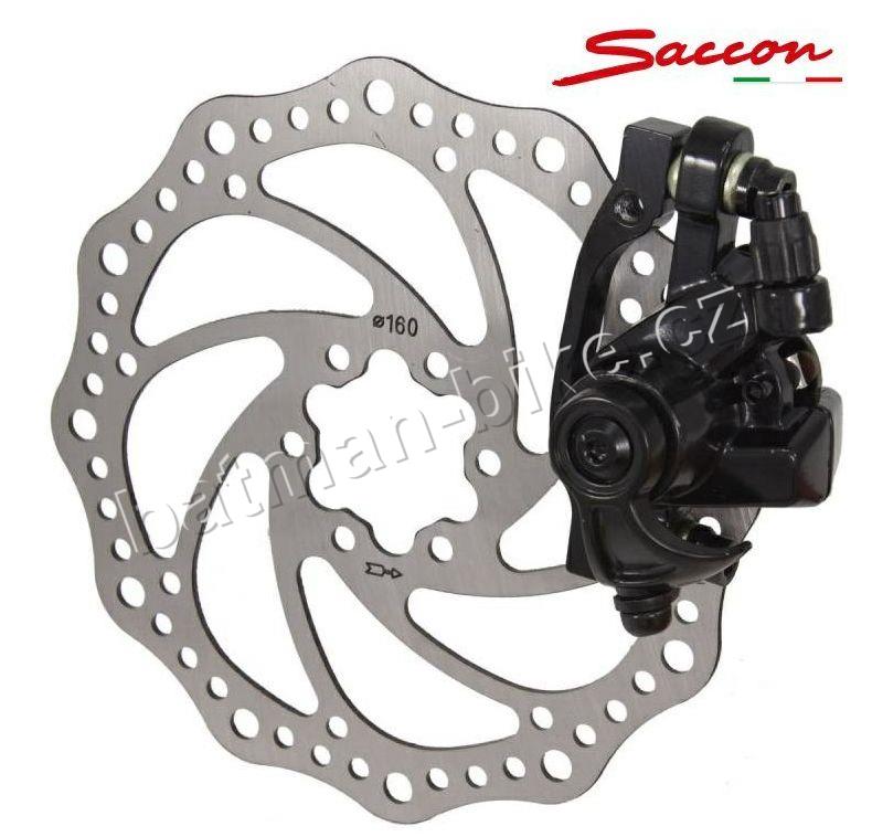 Brzda kotoučová přední Saccon mechanická