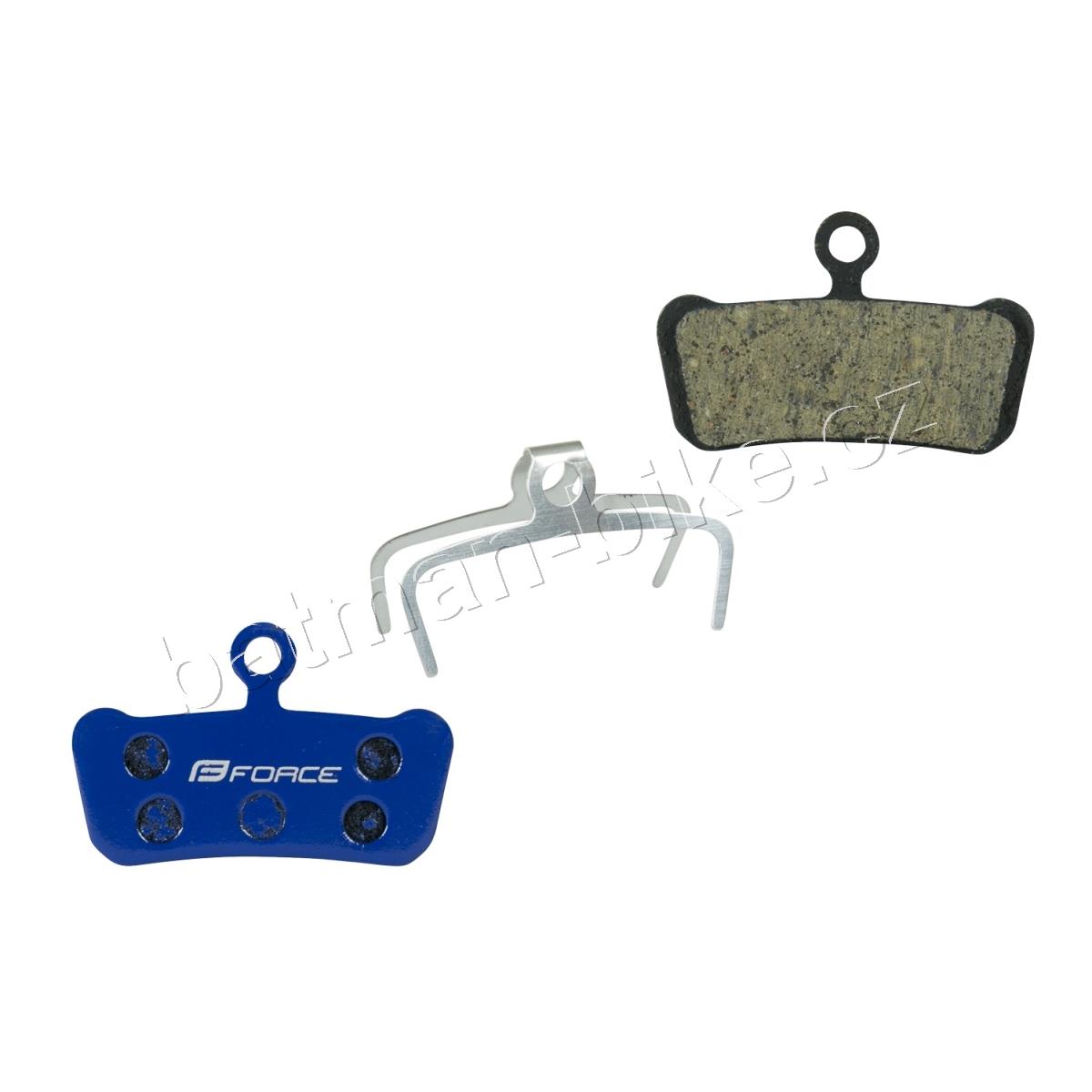 Destičky brzdové F AVID X0 Trail Fe, s pružinou