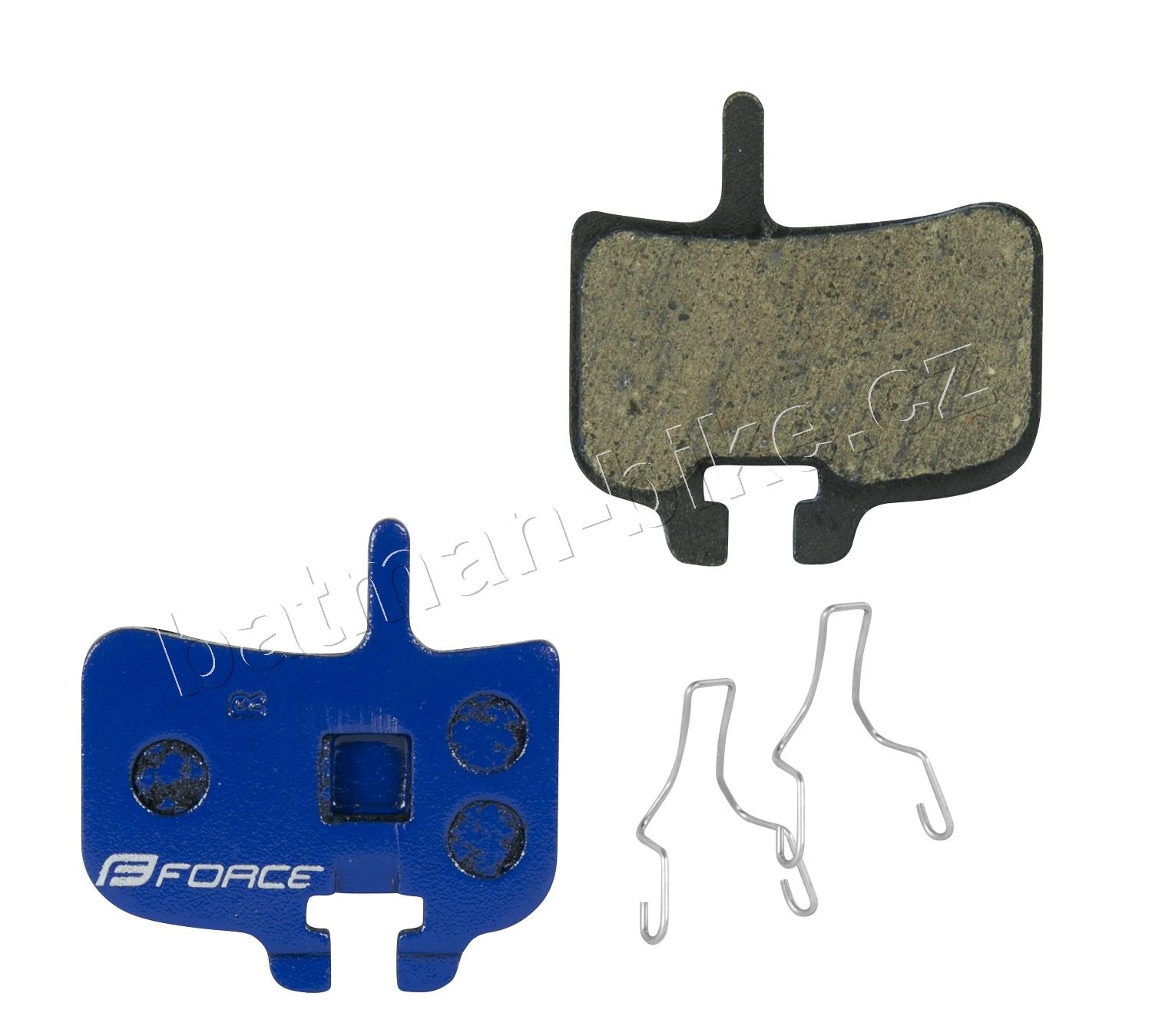 Brzdové desky F HAYES MAG/X9/X1 Fe, s pružinou