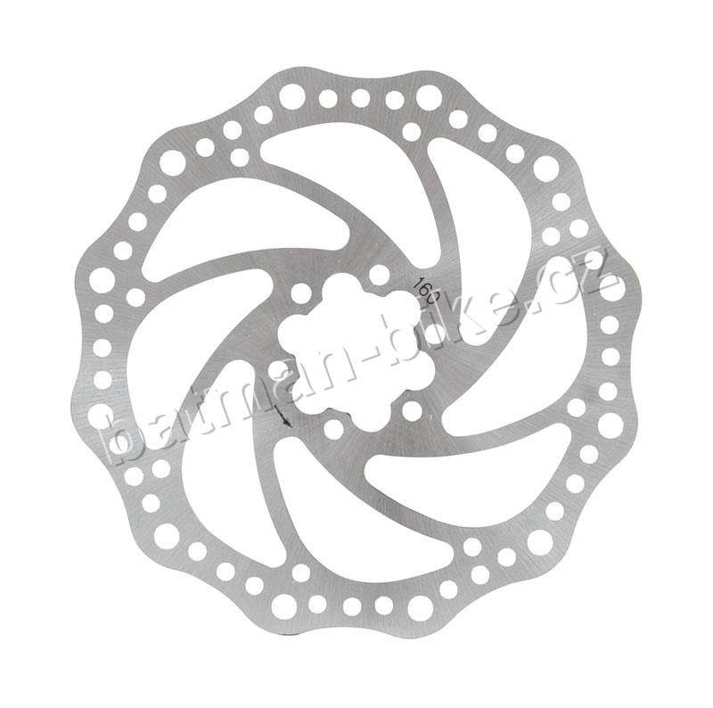 Brzdový kotouč 160mm, 6 děr