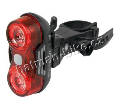 Blikač zadní Force OPTIC 2x0,5W 3f+bat