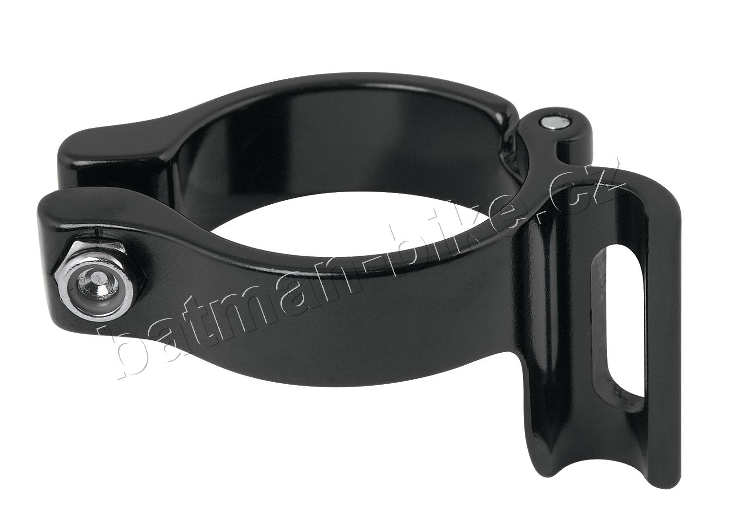 Objímka přesmyku 34,9 mm Al, černá