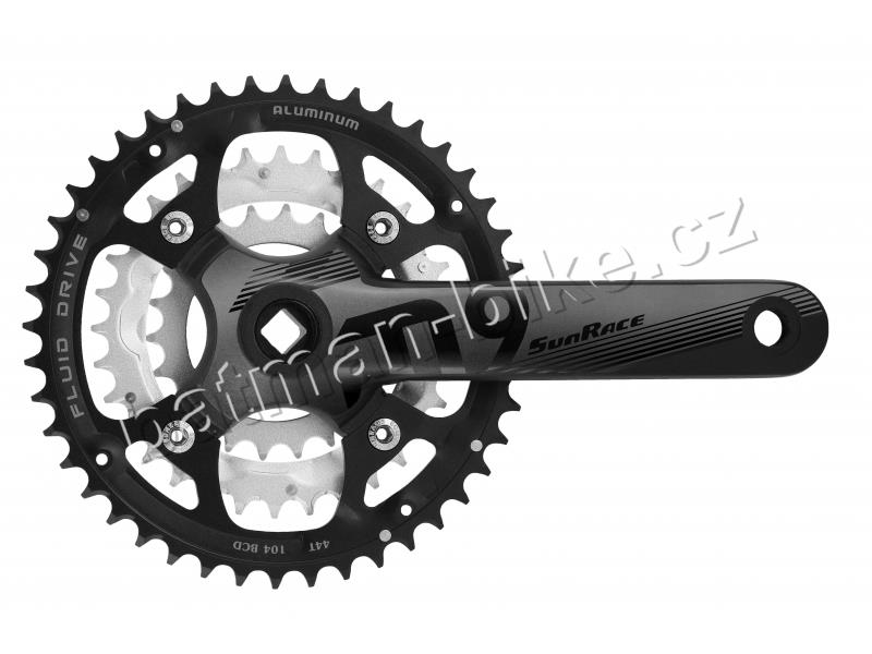 Střed SunRace FCM914 3x9 44/32/22 175mm