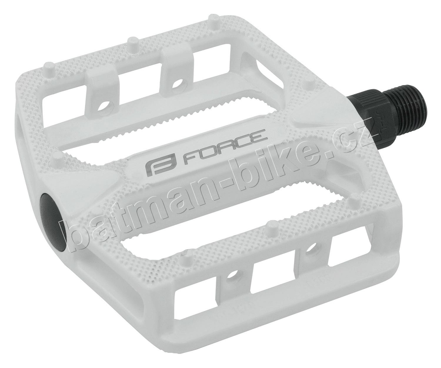 Pedály FORCE BMX HOT Alu bílé