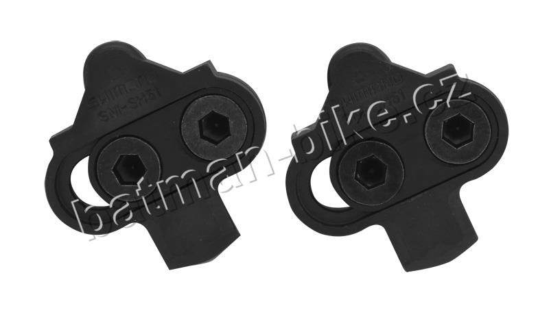 Zarážky-kufry SHIMANO SPD SM-SH51 černé