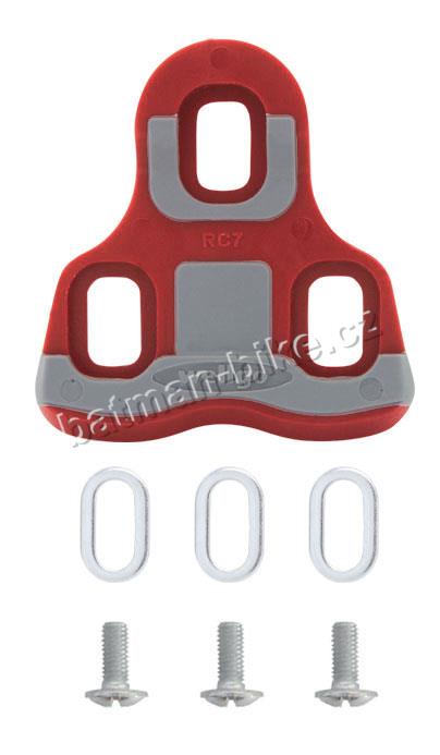 Zarážky WELGO silniční, červené, vůle 6 stupňů