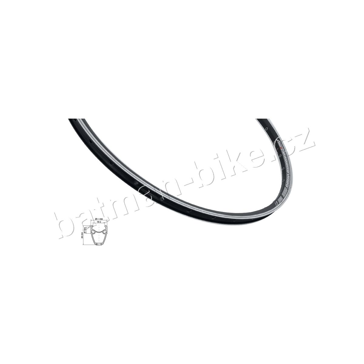 Ráfek MACH1 ROAD RUNNER 622 x 15, 32 děr, černý