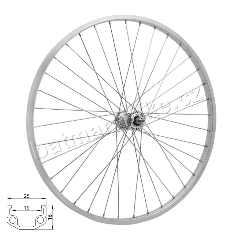Kolo zadní RMX 219, 507x19, stříbrné, náboj FORCE