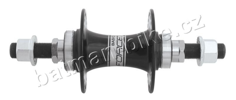 Náboj zadní FORCE BASIC BMX pevný 48 děr, černý