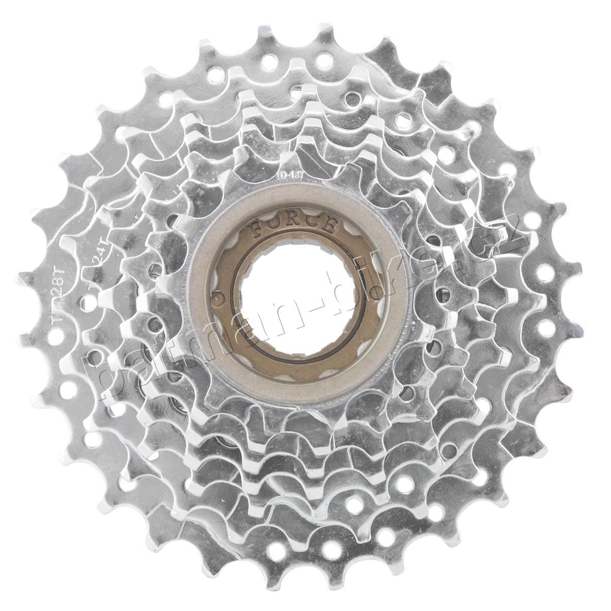 Vícekolečko FORCE 7-pastorků 13-28z, chrom