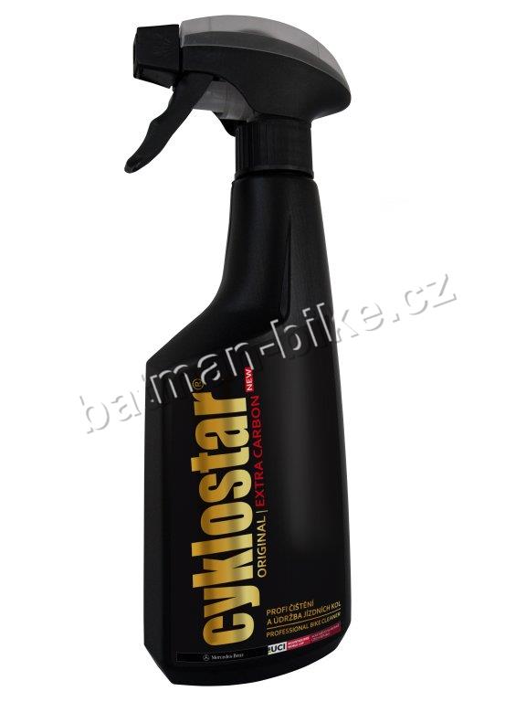 Čistič CykloStar originál Extra Carbon 0.5l rozprašovač
