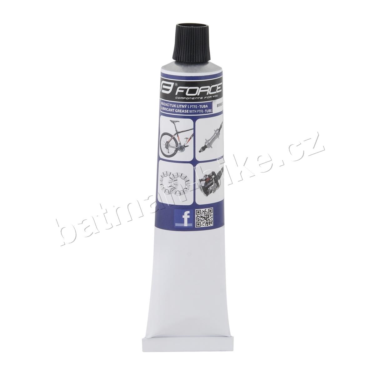 Mazivo -tuba FORCE mazací tuk litný s PTFE, 40ml