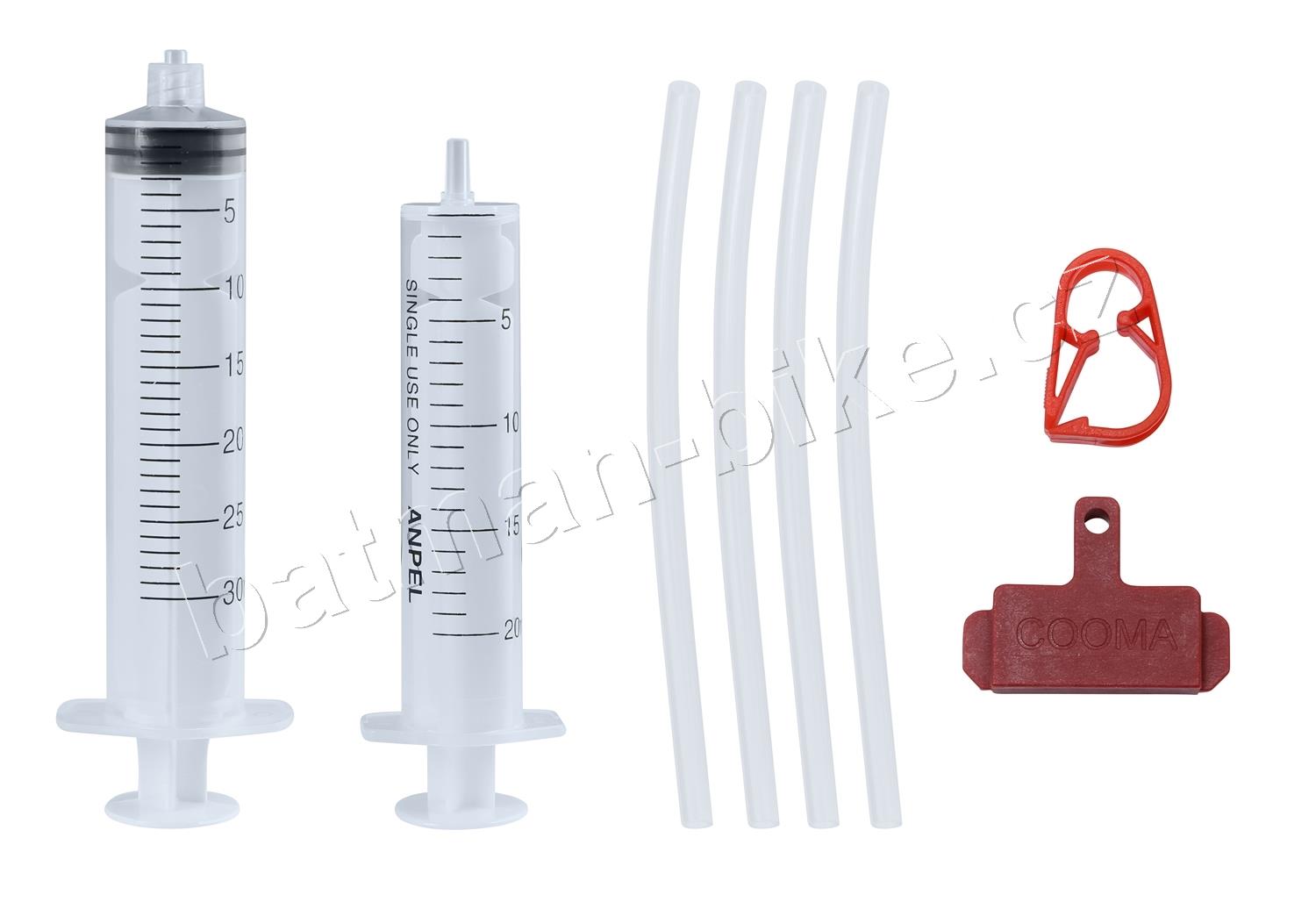 Sada pro odvzdušnění hydraulických brzd