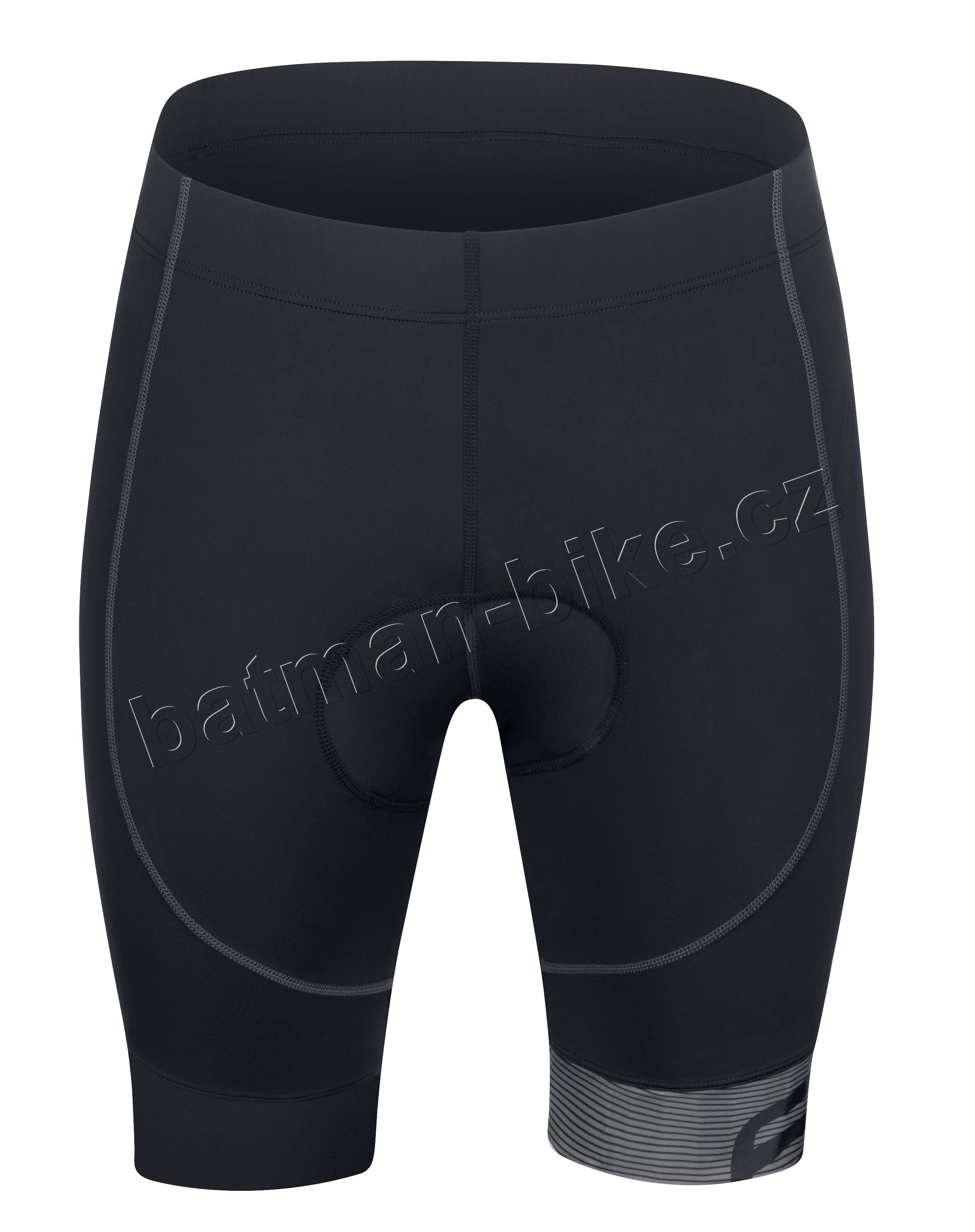 Kraťasy F B21 EASY do pasu s vložkou,černé