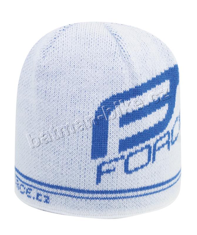 Čepice zimní FORCE1 bílá L-XL