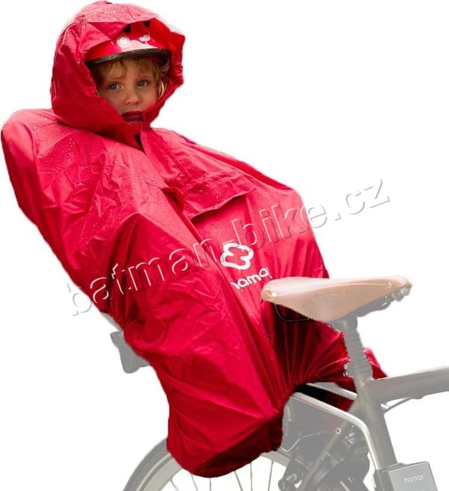 Pláštěnka-pončo Hamax- červená
