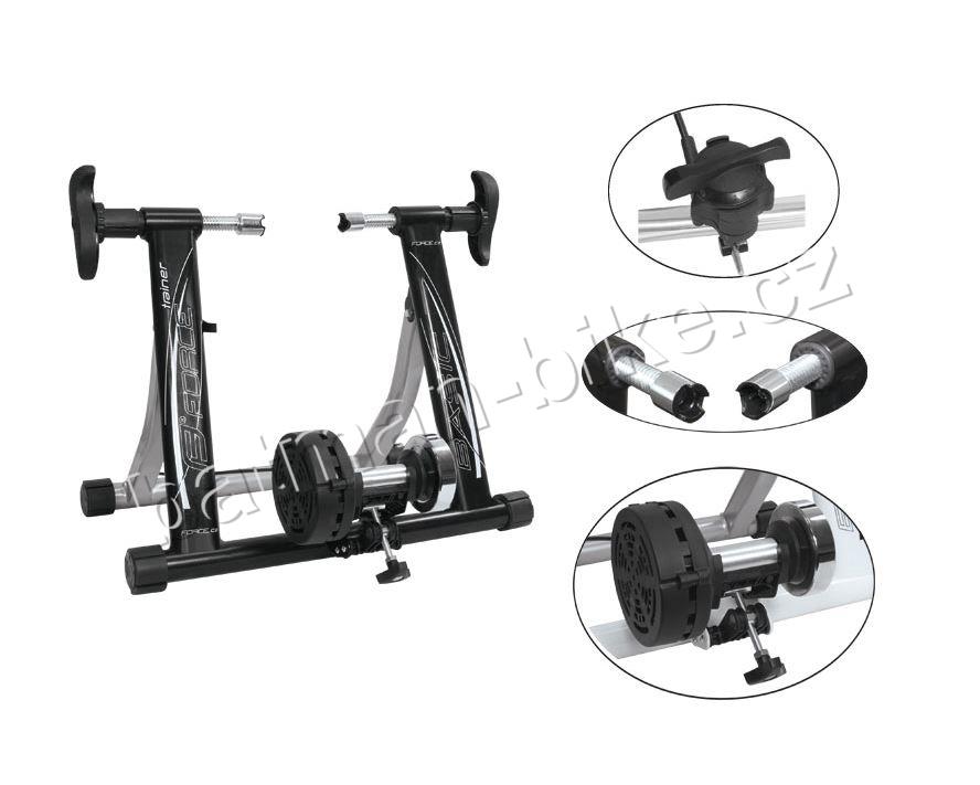 Trenažér FORCE BASIC MAGNETIC Fe, černý