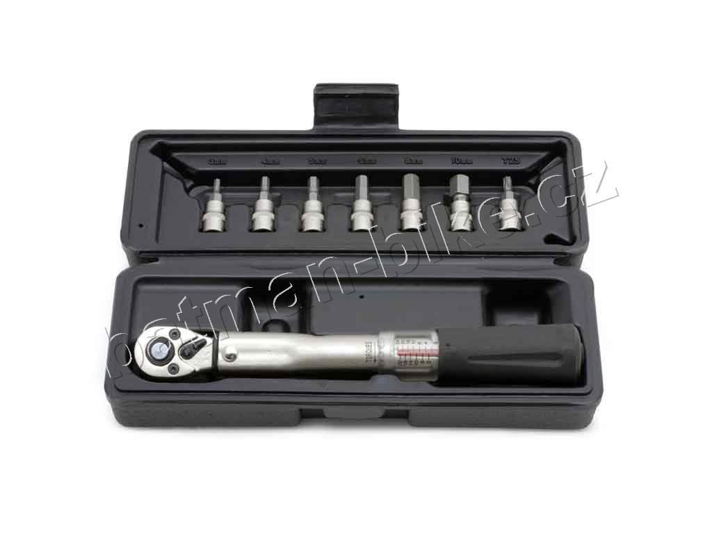 Nářadí sada-momentový klíč 2-24Nm