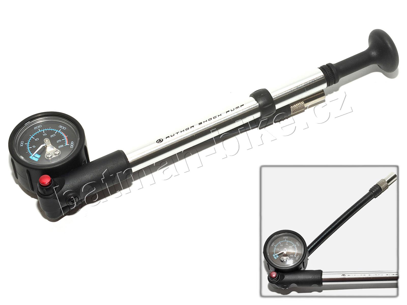 Hustilka vysokotlaká AAP-S05-Alu stříbrná/černá