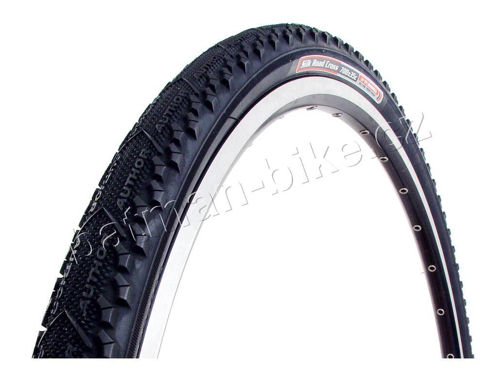 Plášť AT - Silk Road kevlar 700x42c (černá)