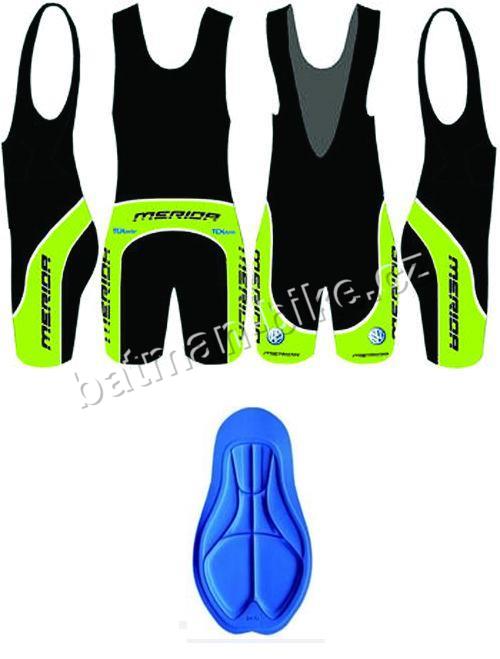 Kalhoty MERIDA Multivan Team krátké s laclem  XXL