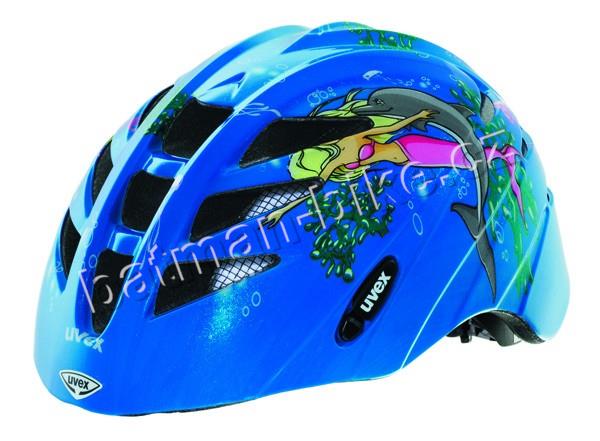 Přilba UVEX Uvision Kid modrá   47-52