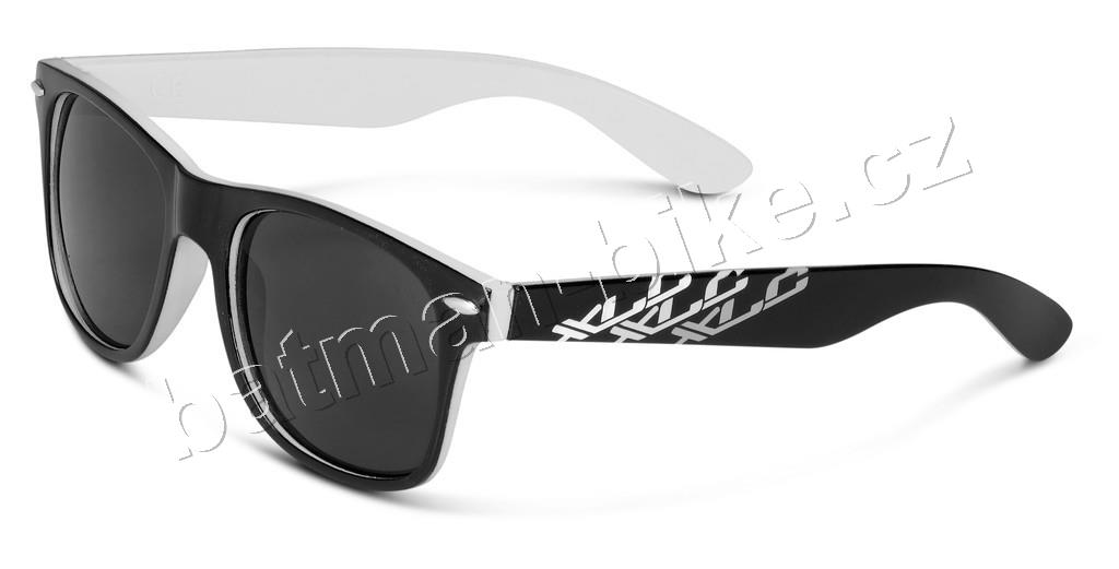 Brýle XLC SG-F06 bílá/černá, kourová skla