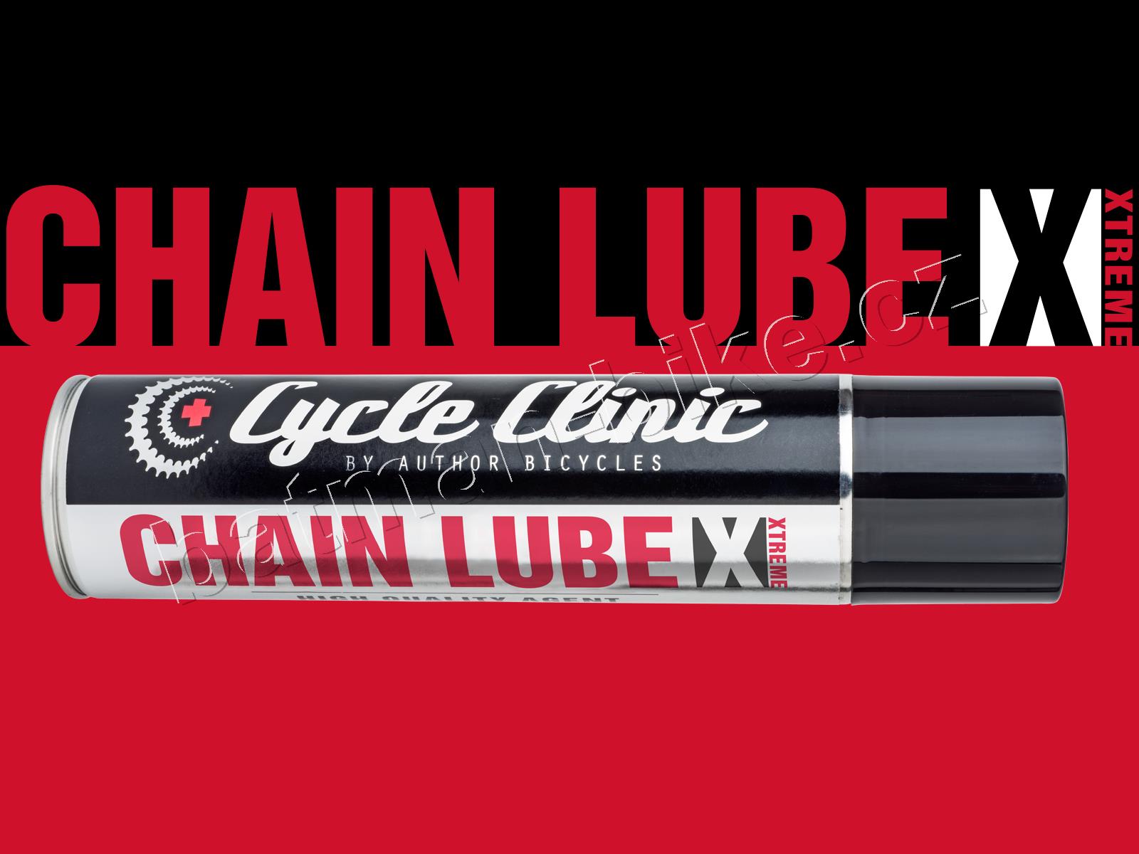 Mazivo Cycle Clinic Chain Lube EXTREME 300 ml červená