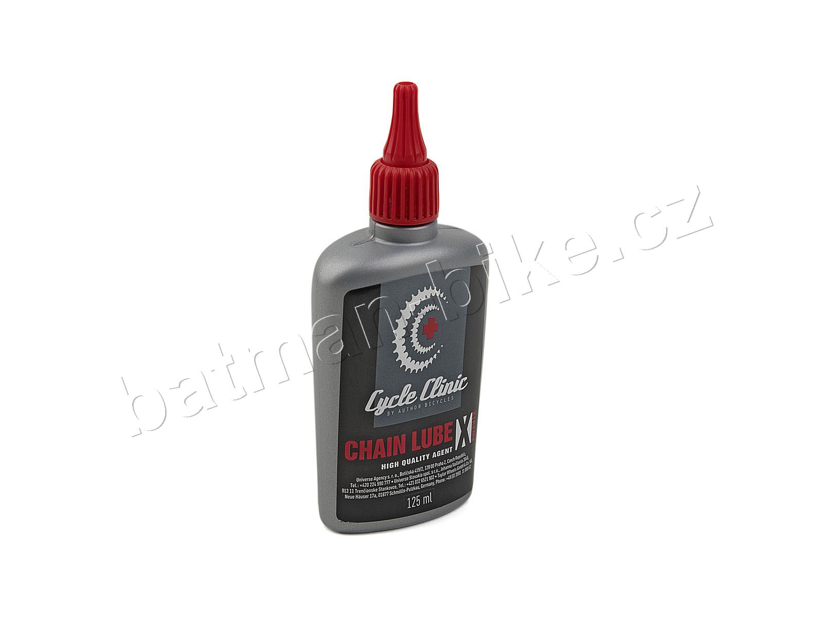Mazivo Cycle Clinic Chain Lube EXTREME 125 ml červená