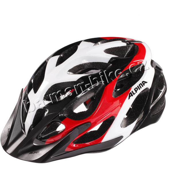 Přilba ALPINA MYTHOS 20 black-white-red
